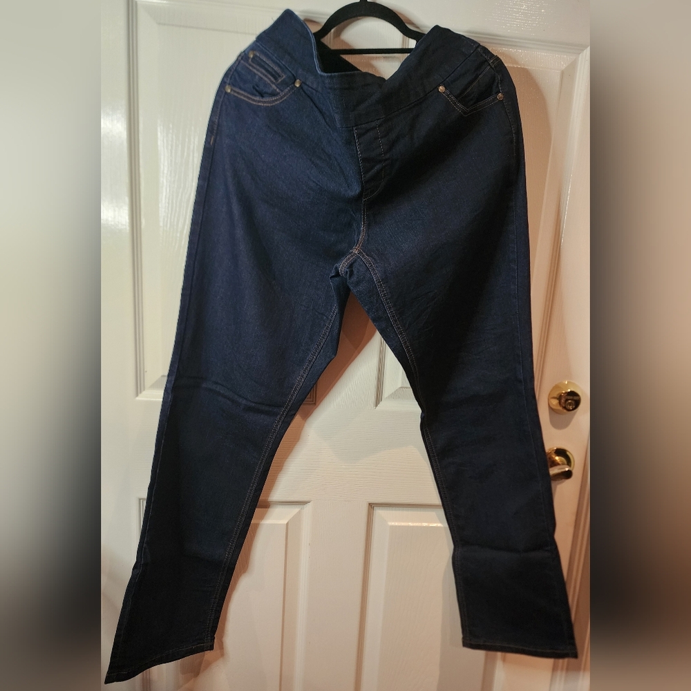 Reitmans Blue Bootcut Jeans Size 16